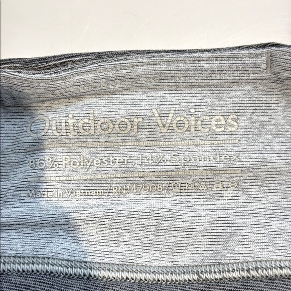 Outdoor Voices Gray Geometric Leggings Size Small - Picture 6 of 8
